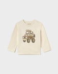 Camisola de Manga Comprida - Bege