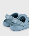 Crocs Perfurados - Azul Médio