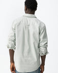 Camisa Efeito Linho - Verde água