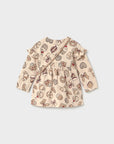 Dress with Handbag - Beige