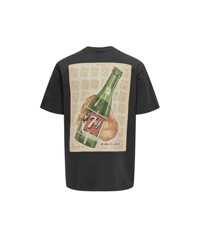 T-shirt 7 UP - Cinza