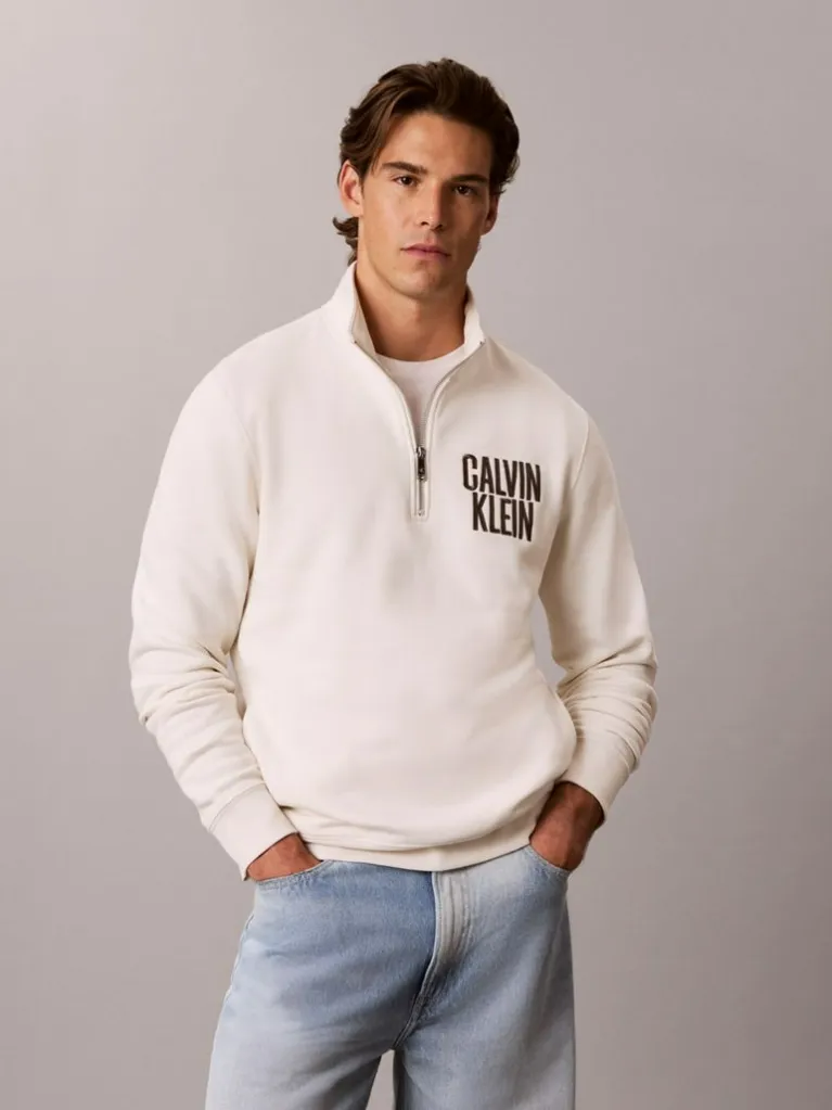 Sweat com Fecho - Bege