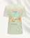 T-shirt com Estampado Traseiro - Verde