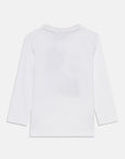 Sweatshirt com Logo BOSS - Branco