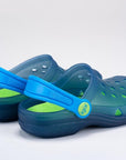 Crocs Perfurados - Azul Médio