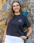 T-shirt com Estampado - Preto