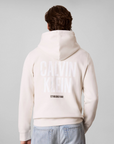 Hoodie com Estampado Traseiro - Bege