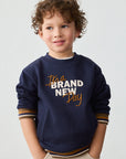 Sweat Bordada - Marinho