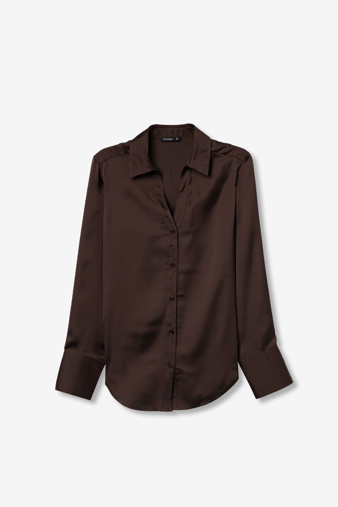 Camisa de Manga Comprida - Castanho