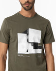 T-shirt Estampada - Verde Tropa