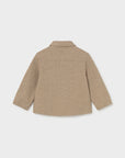 Sobrecamisa com Bolso - Bege