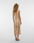 Vestido Midi - Bege