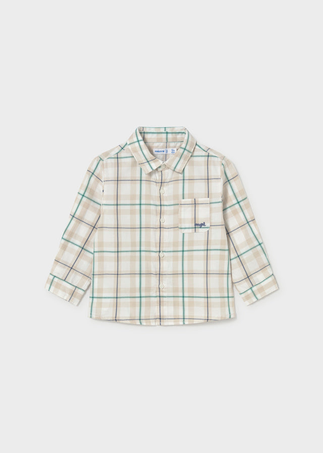Camisa de Manga Comprida - Bege