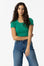 T-shirt Crop Top - Verde