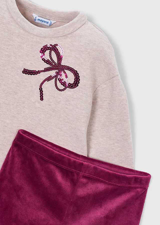 Conjunto de 2 Peças - Bordo