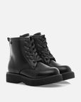 Bota Estilo Militar - Preto