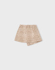 Saia com Padrão - Bege