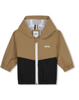 Parka Color Block - Camel