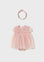 Babygro Imitação Vestido - Rosa