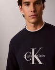 Sweat com Logo - Marinho