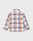 Sobrecamisa Xadrez - Laranja
