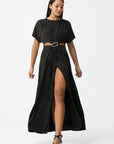 Vestido Midi - Preto