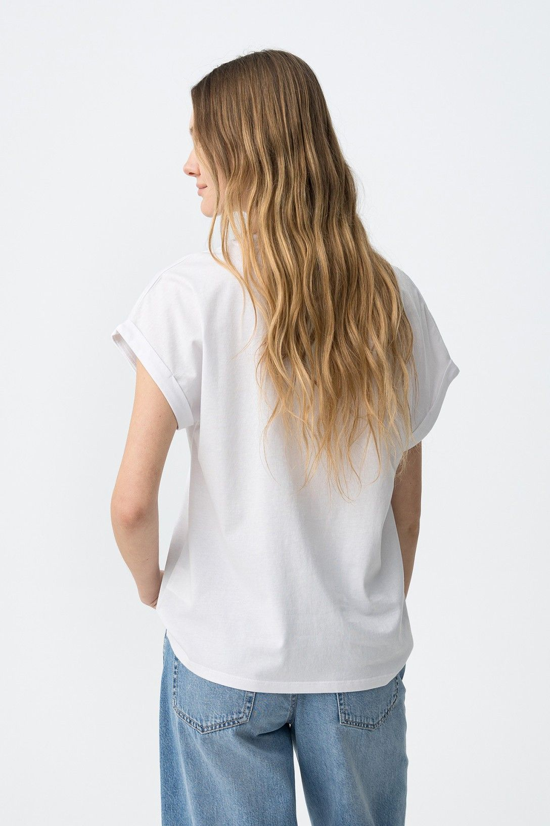 T-shirt Estampada - Branco