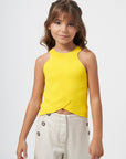 Top em Tricot - Amarelo