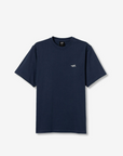T-shirt com Estampado Traseiro - Marinho