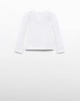 Camisola de Manga Comprida - Branco