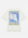 T-shirt com Estampado Traseiro - Azul Médio