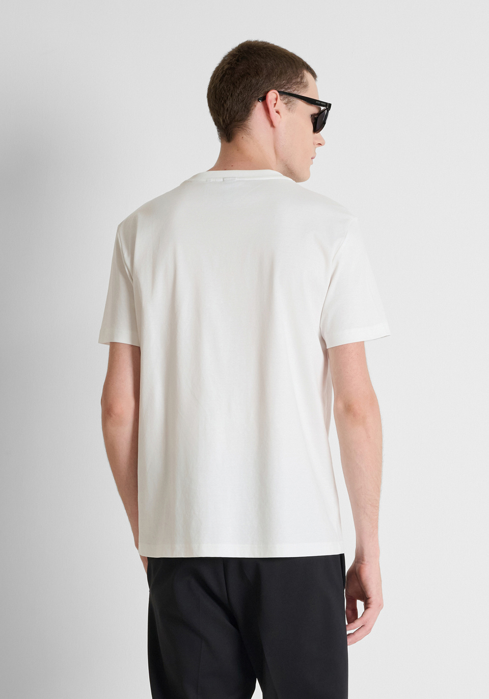 T-shirt com Logo - Branco
