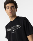 T-shirt Estampada - Preto