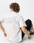 T-shirt com Estampado Traseiro - Branco