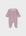 Babygrow com Pé - Rosa