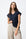 T-shirt Decote em V - Marinho
