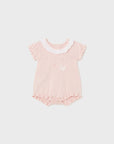 Babygro de Malha - Rosa