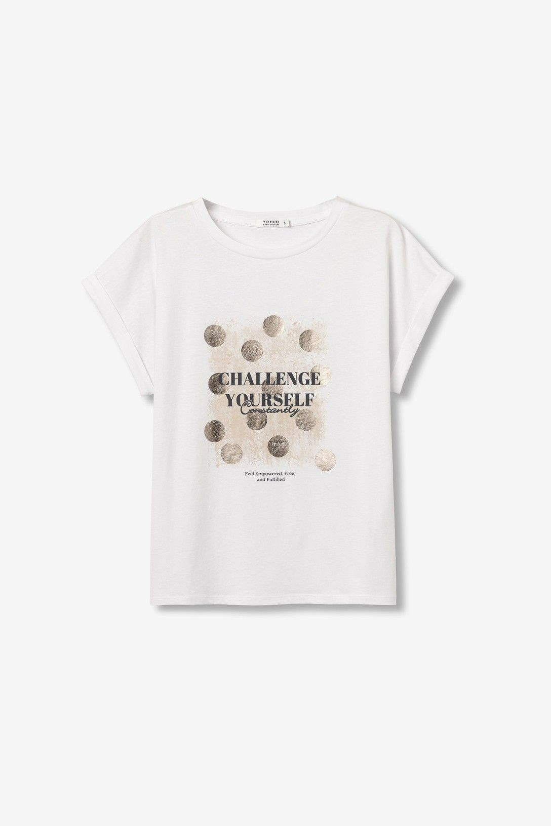T-shirt Estampada - Branco