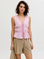 Top de Linho - Rosa
