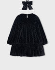 Vestido de Veludo - Preto