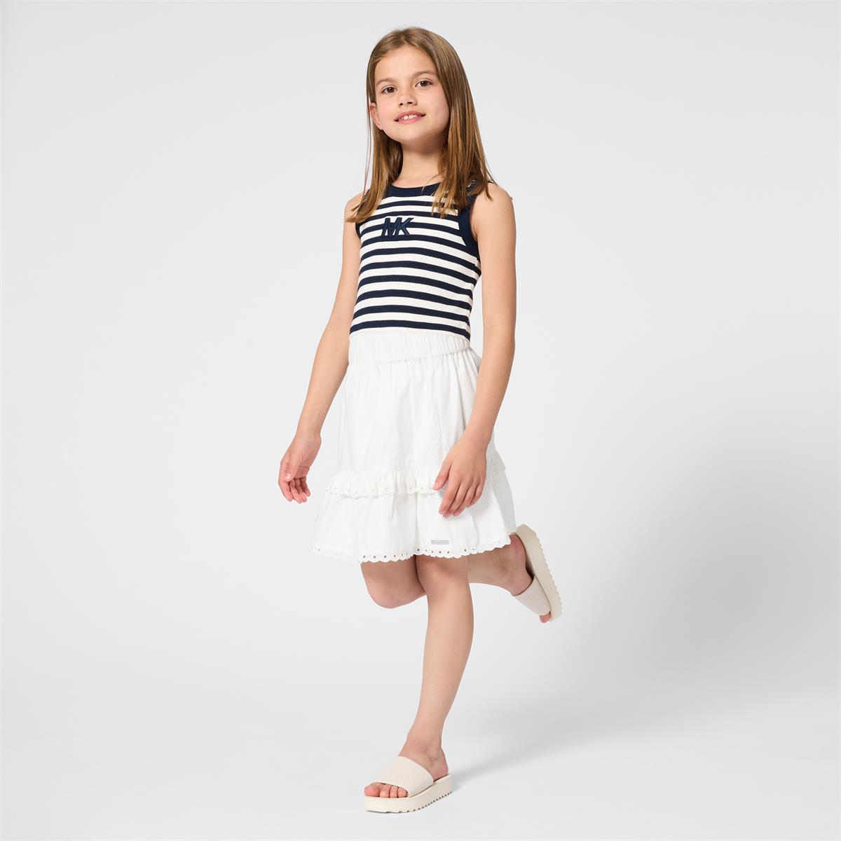 Saia Bordada - Branco