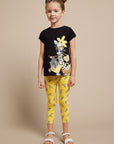 Leggings Estampadas - Amarelo