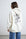 Hoodie com Bordado Traseiro - Branco