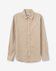 Camisa Efeito Linho - Bege