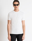 T-shirt Super Slim Fit - Branco