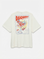 T-shirt com Estampado Traseiro - Vermelho