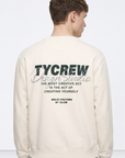 Sweat com Estampado Traseiro - Crú