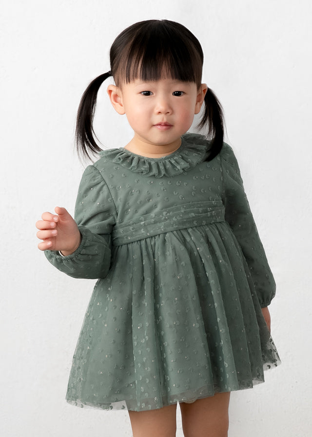 Vestido de Tule - Verde água