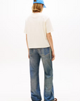 T-shirt Bordada - Amarelo