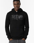 Hoodie Estampada - Preto